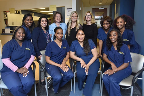 Providers and staff at the Office of Counseling and Health Services 