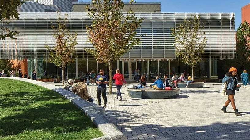 Exterior of the Korman Center, home of the new Academic Resource Center