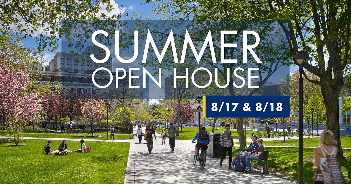 Summer Open House graphic