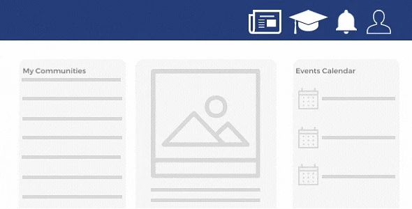Click the grad cap to connect to your student and receive financial and academic updates!
