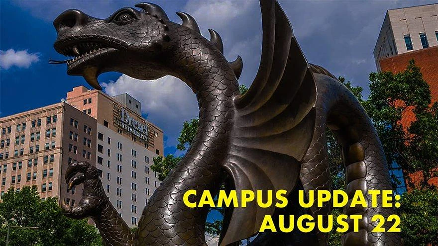 Campus update graphic
