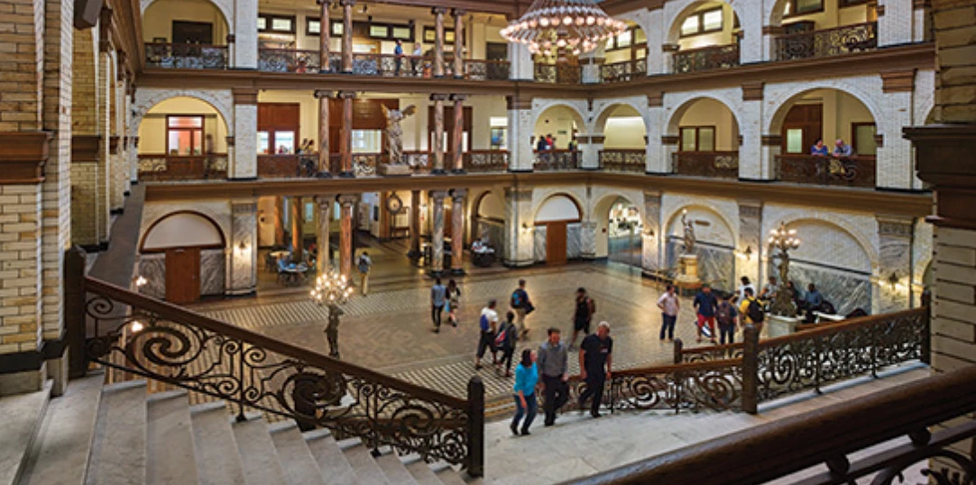 Drexel building from the inside 